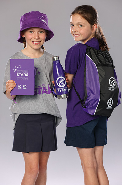 Notebook, Bottle, Sun hat, Bag